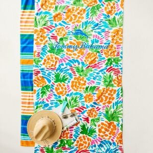 NWT 2 pack Tommy Bahama Vibrant Cotton Beach Towels